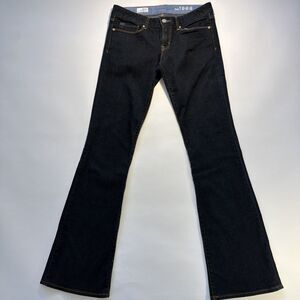 Gap Women’s Low Rise Dark Wash Sexy Boot Jean Size 28 / 6